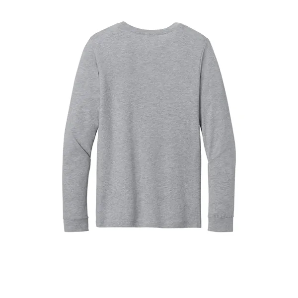 BELLA+CANVAS Unisex Heather CVC Long Sleeve Tee... from ASI 84863 SanMar