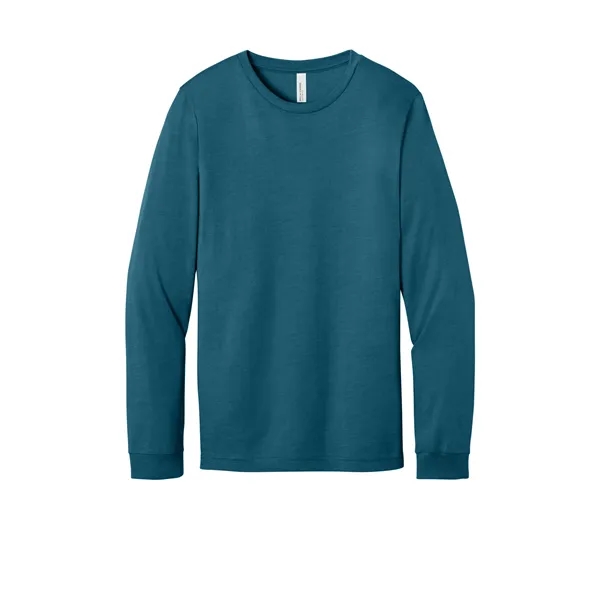 BELLA+CANVAS Unisex Heather CVC Long Sleeve Tee... from ASI 84863 SanMar