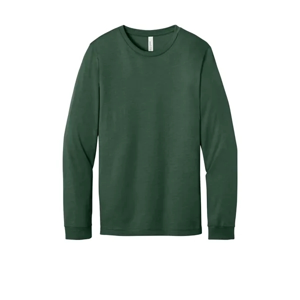 BELLA+CANVAS Unisex Heather CVC Long Sleeve Tee... from ASI 84863 SanMar