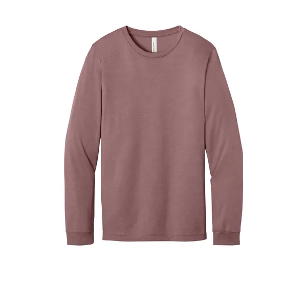 BELLA+CANVAS Unisex Heather CVC Long Sleeve Tee... from ASI 84863 SanMar