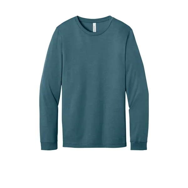 BELLA+CANVAS Unisex Heather CVC Long Sleeve Tee... from ASI 84863 SanMar