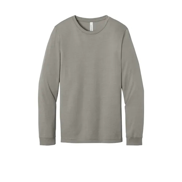 BELLA+CANVAS Unisex Heather CVC Long Sleeve Tee... from ASI 84863 SanMar