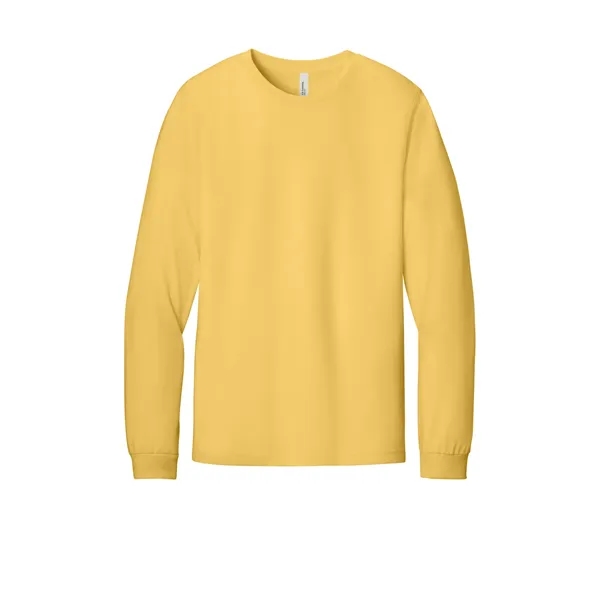 BELLA+CANVAS Unisex Heather CVC Long Sleeve Tee... from ASI 84863 SanMar