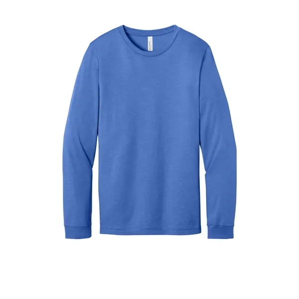 BELLA+CANVAS Unisex Heather CVC Long Sleeve Tee... from ASI 84863 SanMar
