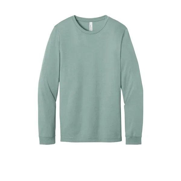 BELLA+CANVAS Unisex Heather CVC Long Sleeve Tee... from ASI 84863 SanMar