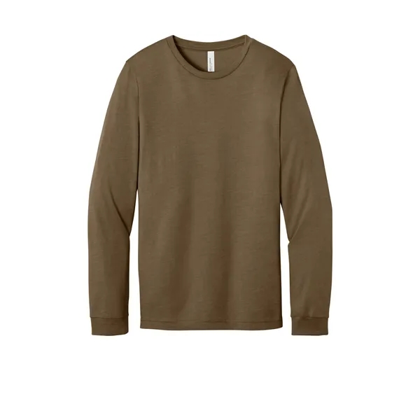 BELLA+CANVAS Unisex Heather CVC Long Sleeve Tee... from ASI 84863 SanMar