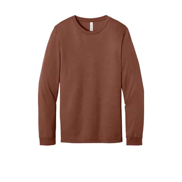 BELLA+CANVAS Unisex Heather CVC Long Sleeve Tee... from ASI 84863 SanMar