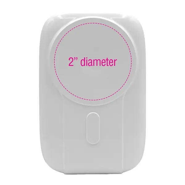 10,000mAh. 5 Watts. MagSafe-enabled. Combination wireless charger + power bank +... from ASI 62124 iClick, Inc.