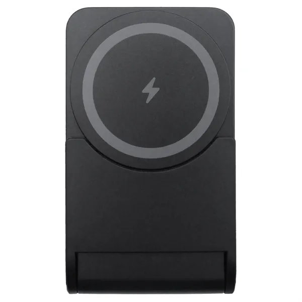 5,000mAh Battery. 5 Watts. MagSafe-enabled. Combination wireless charger + power bank.... from ASI 62124 iClick, Inc.