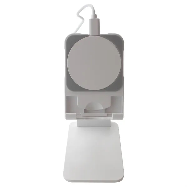 15 Watts. Adjustable, collapsible phone stand. Removable wireless charger. MagSafe-enabled. Charge... from ASI 62124 iClick, Inc.