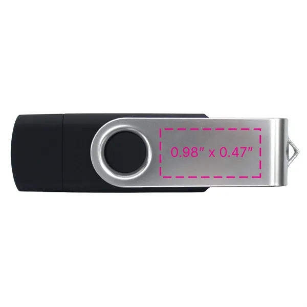 Classic swivel USB.  3.0 speed. Type A & C... from ASI 62124 iClick, Inc.