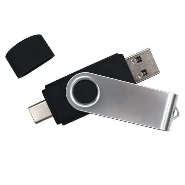 Classic swivel USB.  3.0 speed. Type A & C... from ASI 62124 iClick, Inc.