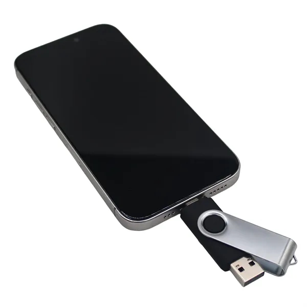 Classic swivel USB.  3.0 speed. Type A & C... from ASI 62124 iClick, Inc.