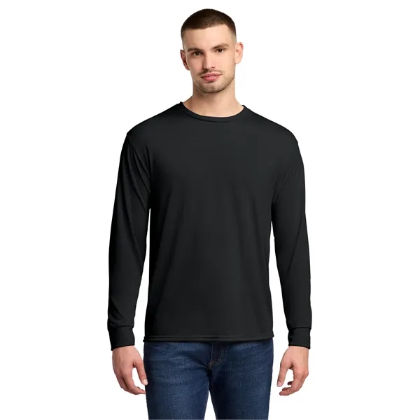 JERZEES Dri-Power 100% Polyester Long Sleeve T-Shirt... from ASI 84863 SanMar