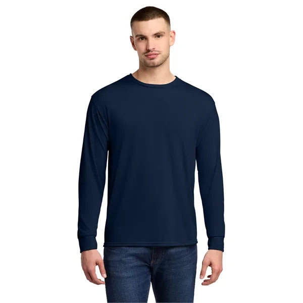 JERZEES Dri-Power 100% Polyester Long Sleeve T-Shirt... from ASI 84863 SanMar