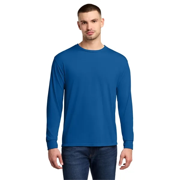 JERZEES Dri-Power 100% Polyester Long Sleeve T-Shirt... from ASI 84863 SanMar
