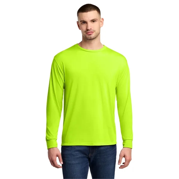 JERZEES Dri-Power 100% Polyester Long Sleeve T-Shirt... from ASI 84863 SanMar