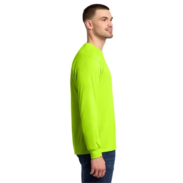 JERZEES Dri-Power 100% Polyester Long Sleeve T-Shirt... from ASI 84863 SanMar