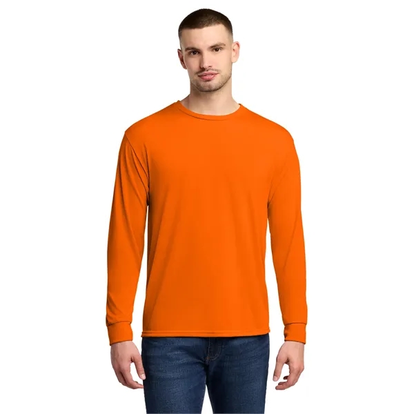 JERZEES Dri-Power 100% Polyester Long Sleeve T-Shirt... from ASI 84863 SanMar