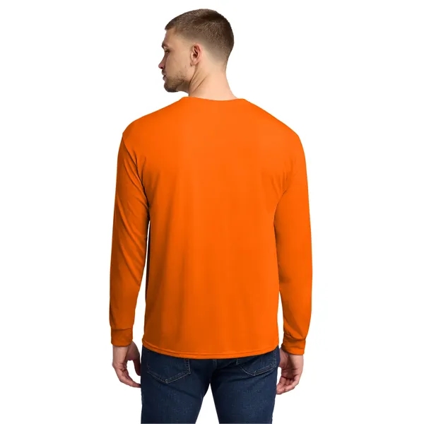 JERZEES Dri-Power 100% Polyester Long Sleeve T-Shirt... from ASI 84863 SanMar
