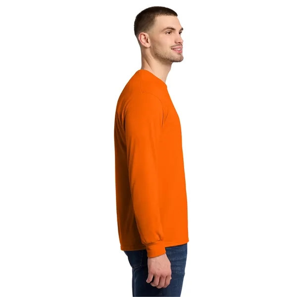 JERZEES Dri-Power 100% Polyester Long Sleeve T-Shirt... from ASI 84863 SanMar