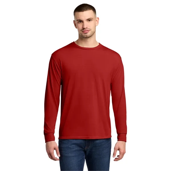 JERZEES Dri-Power 100% Polyester Long Sleeve T-Shirt... from ASI 84863 SanMar