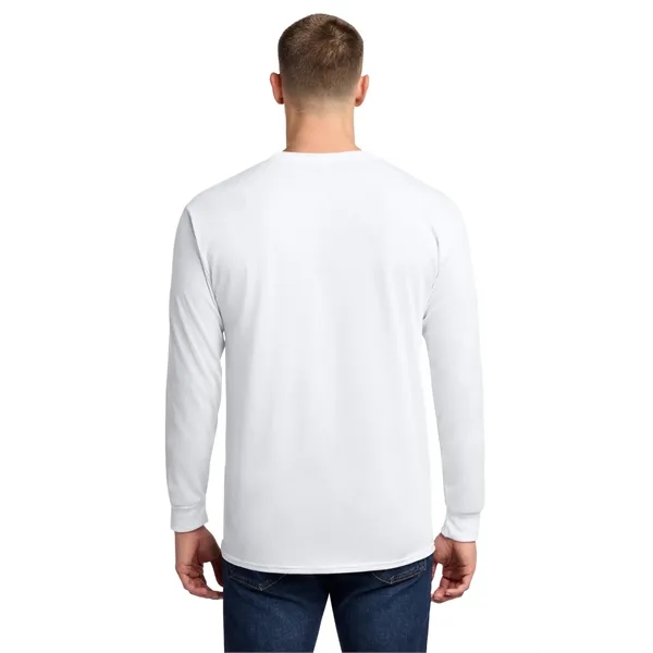 JERZEES Dri-Power 100% Polyester Long Sleeve T-Shirt... from ASI 84863 SanMar