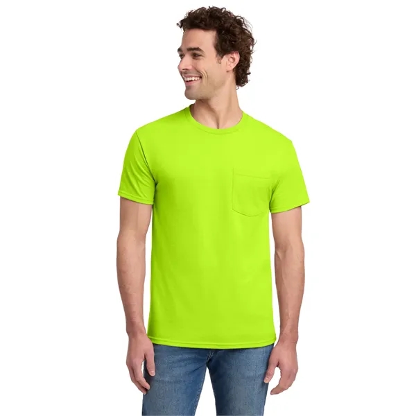 JERZEES - Dri-Power Active 50/50 Cotton/Poly Pocket T-Shirt.... from ASI 84863 SanMar