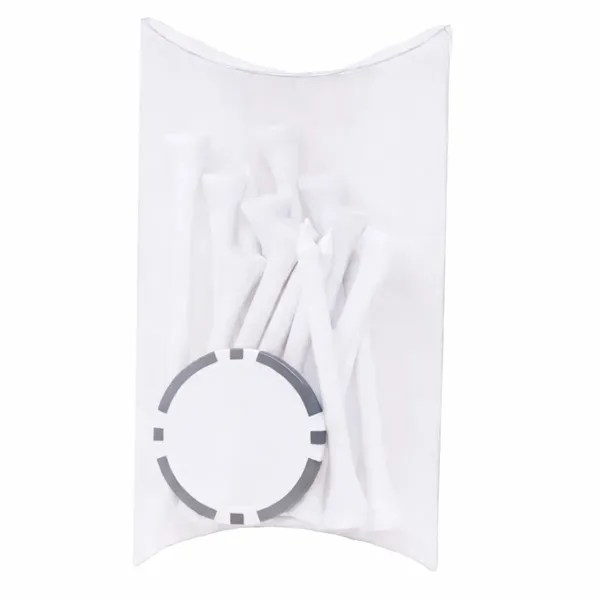 Pillow pack with 15 tees and a poker chip ball marker.... from ASI 38120 Ball Pro / Diversified Quality Kitchenware