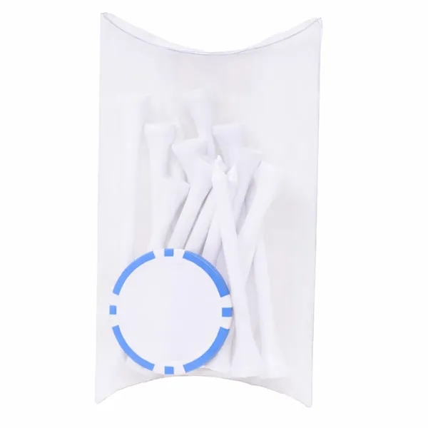 Pillow pack with 15 tees and a poker chip ball marker.... from ASI 38120 Ball Pro / Diversified Quality Kitchenware