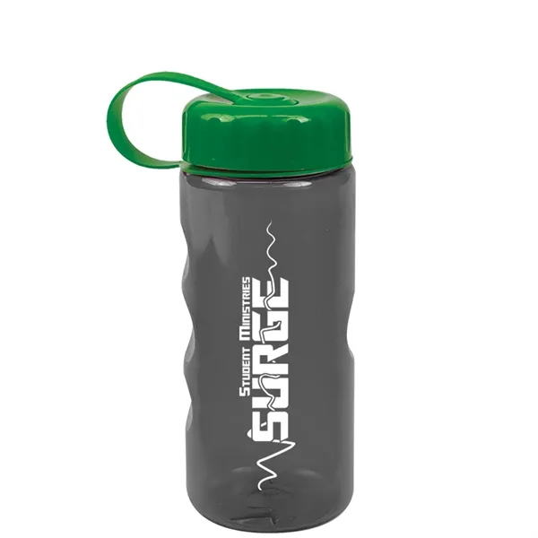 Mini mountain bottle, 22 oz., with tethered lid.... from ASI 40480 Koozie Group