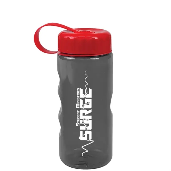 Mini mountain bottle, 22 oz., with tethered lid.... from ASI 40480 Koozie Group