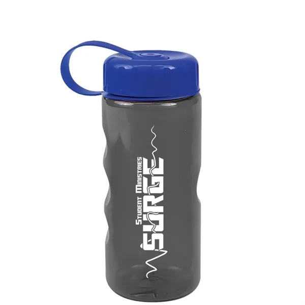 Mini mountain bottle, 22 oz., with tethered lid.... from ASI 40480 Koozie Group