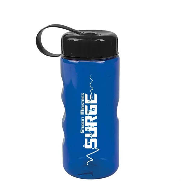 Mini mountain bottle, 22 oz., with tethered lid.... from ASI 40480 Koozie Group