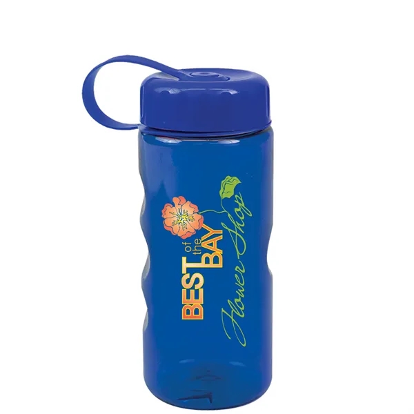 Mini mountain bottle, 22 oz., with tethered lid.... from ASI 40480 Koozie Group