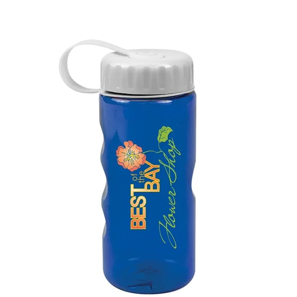 Mini mountain bottle, 22 oz., with tethered lid.... from ASI 40480 Koozie Group