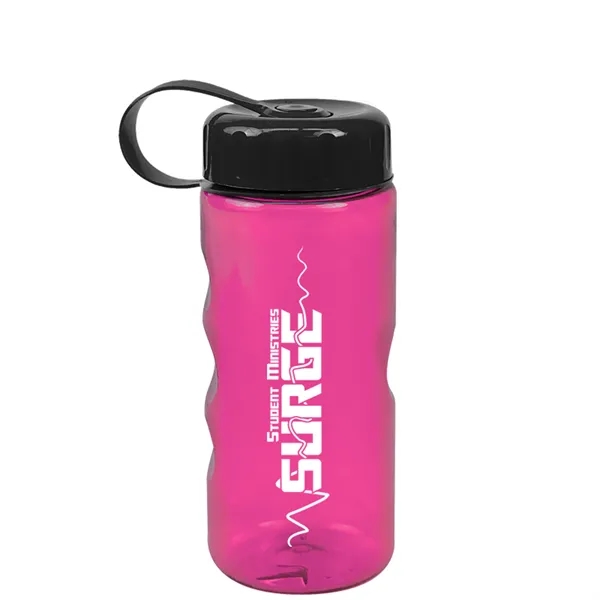 Mini mountain bottle, 22 oz., with tethered lid.... from ASI 40480 Koozie Group