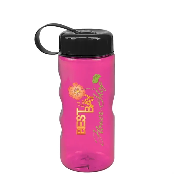 Mini mountain bottle, 22 oz., with tethered lid.... from ASI 40480 Koozie Group