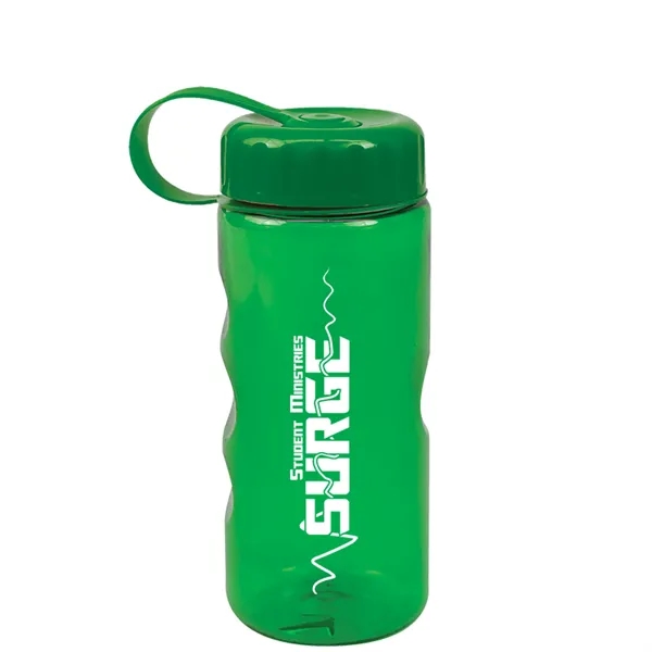 Mini mountain bottle, 22 oz., with tethered lid.... from ASI 40480 Koozie Group