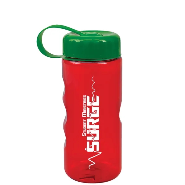 Mini mountain bottle, 22 oz., with tethered lid.... from ASI 40480 Koozie Group