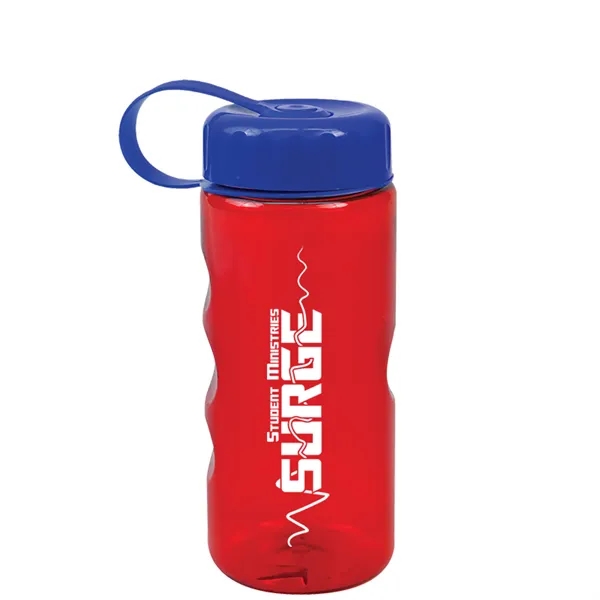 Mini mountain bottle, 22 oz., with tethered lid.... from ASI 40480 Koozie Group