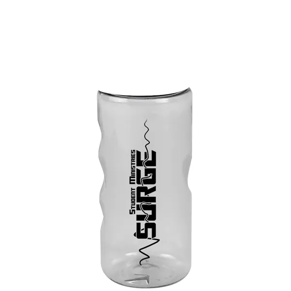 Mini mountain bottle, 22 oz., with tethered lid.... from ASI 40480 Koozie Group