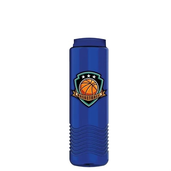 24 oz The Wave-Tritan Bottle with Flip Straw Swivel Handle Lid... from ASI 40480 Koozie Group