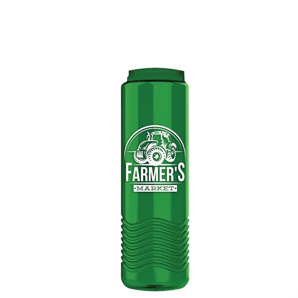 24 oz The Wave-Tritan Bottle with Flip Straw Swivel Handle Lid... from ASI 40480 Koozie Group