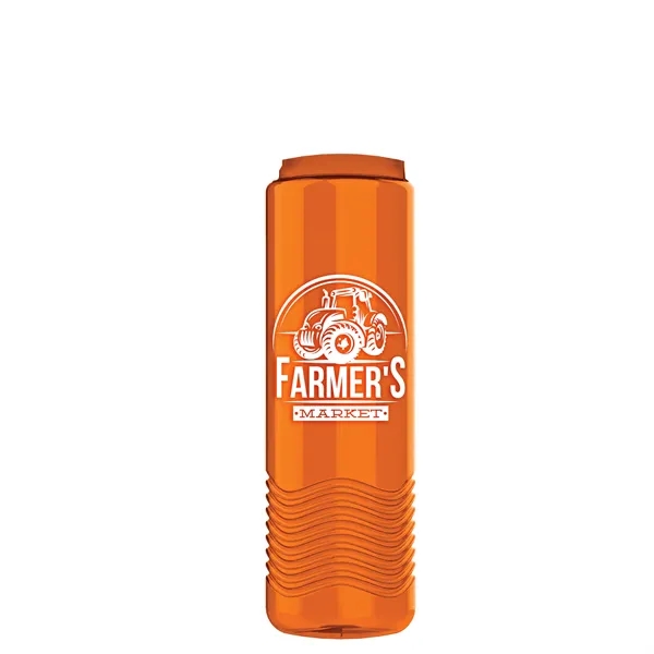 24 oz The Wave-Tritan Bottle with Flip Straw Swivel Handle Lid... from ASI 40480 Koozie Group