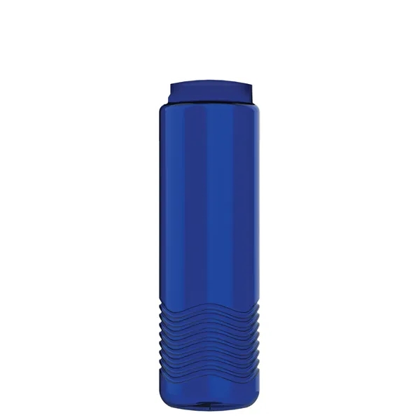 24 oz. Slim Cylinder Wave Designed Bottle with EZ Grip Lid.... from ASI 40480 Koozie Group