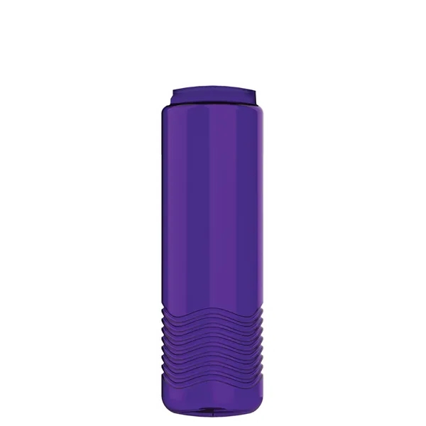 24 oz. Slim Cylinder Wave Designed Bottle with EZ Grip Lid.... from ASI 40480 Koozie Group
