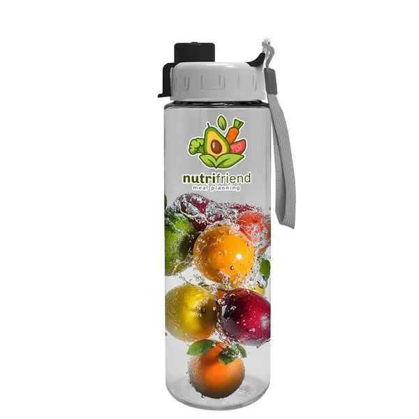 Freedom Bottle - 28 oz.Transparent Tritan™ Bottle with Quick Snap Lid... from ASI 40480 Koozie Group