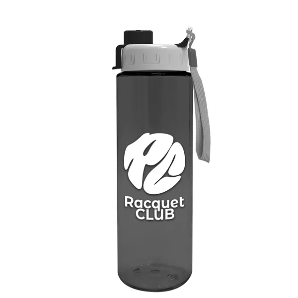 Freedom Bottle - 28 oz.Transparent Tritan™ Bottle with Quick Snap Lid... from ASI 40480 Koozie Group