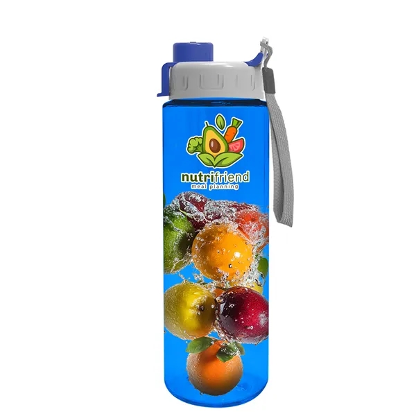 Freedom Bottle - 28 oz.Transparent Tritan™ Bottle with Quick Snap Lid... from ASI 40480 Koozie Group